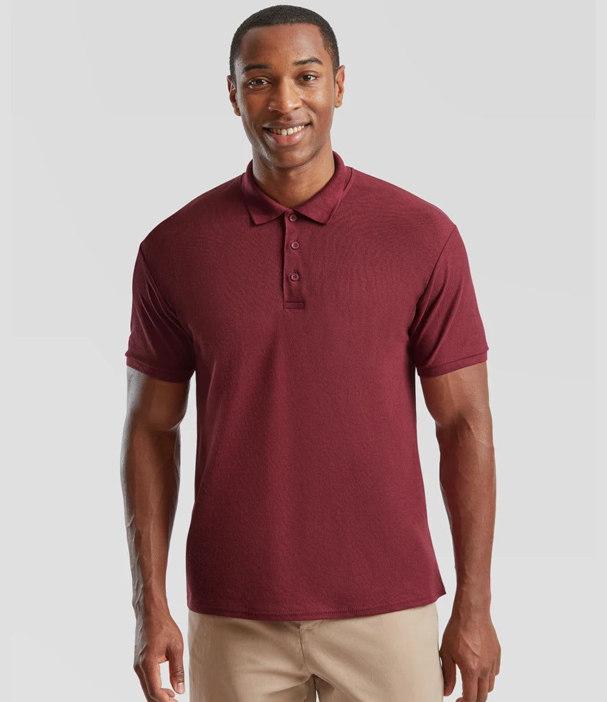 Fruit of the Loom Poly/Cotton Piqué Polo Shirt