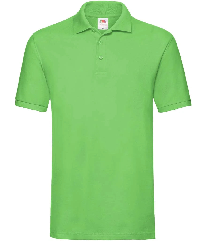 Fruit of the Loom Premium Cotton Piqué Polo Shirt