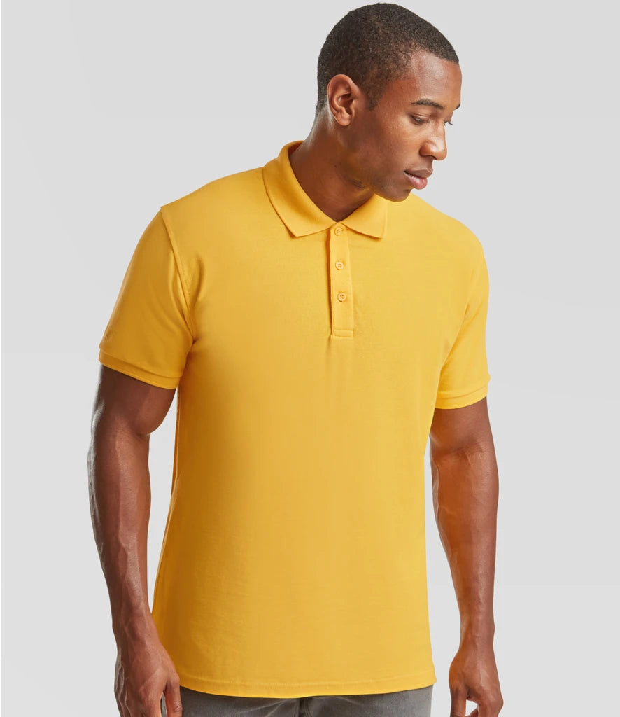 Fruit of the Loom Premium Cotton Piqué Polo Shirt