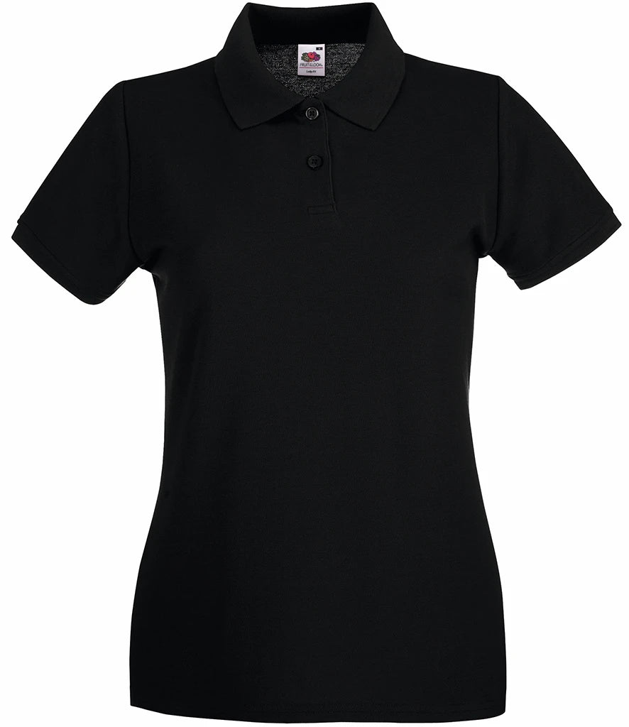 Fruit of the Loom Lady-Fit Premium Cotton Piqué