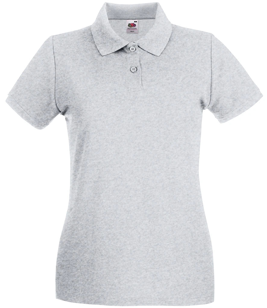 Fruit of the Loom Lady-Fit Premium Cotton Piqué
