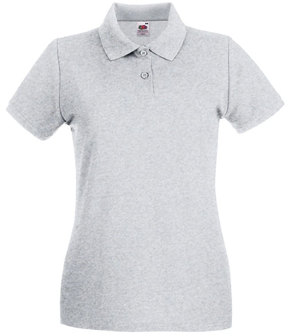 Fruit of the Loom Lady-Fit Premium Cotton Piqué