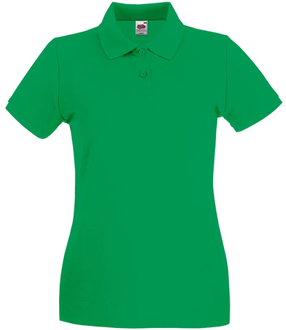 Fruit of the Loom Lady-Fit Premium Cotton Piqué