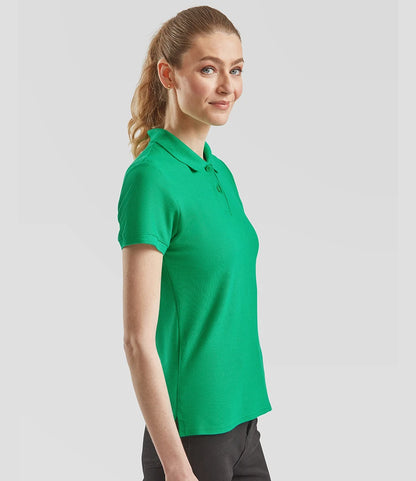 Fruit of the Loom Lady-Fit Premium Cotton Piqué