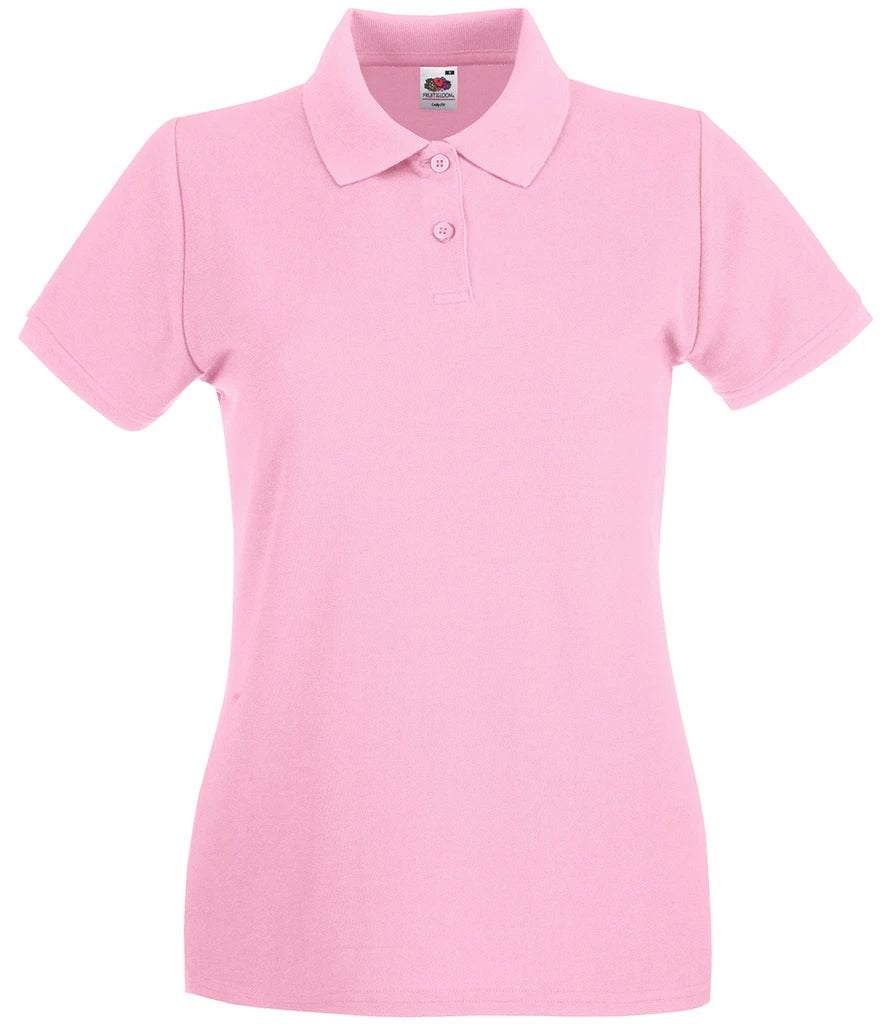 Fruit of the Loom Lady-Fit Premium Cotton Piqué