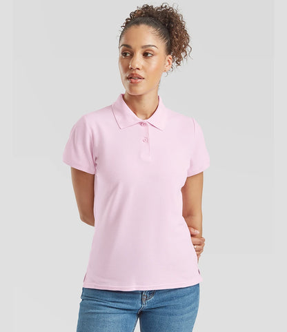 Fruit of the Loom Lady-Fit Premium Cotton Piqué