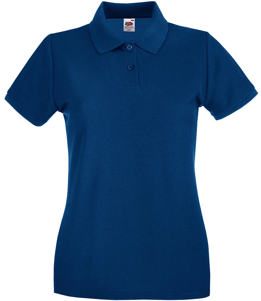 Fruit of the Loom Lady-Fit Premium Cotton Piqué