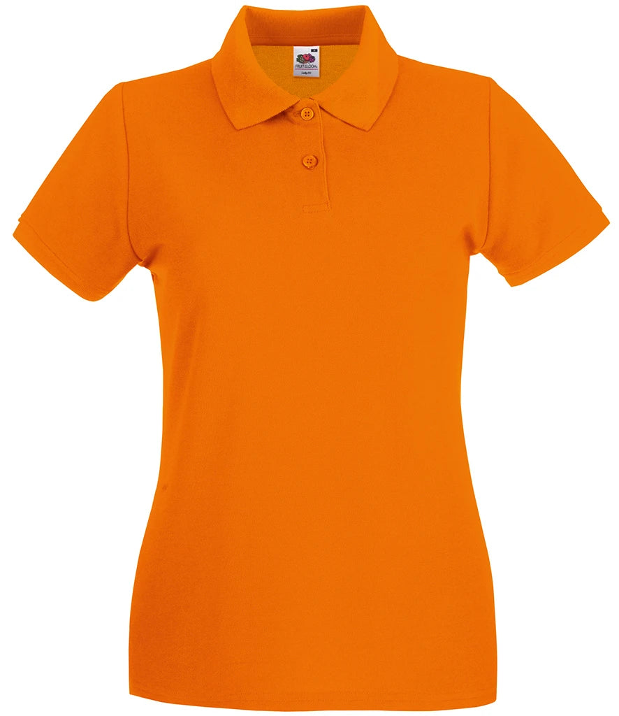 Fruit of the Loom Lady-Fit Premium Cotton Piqué