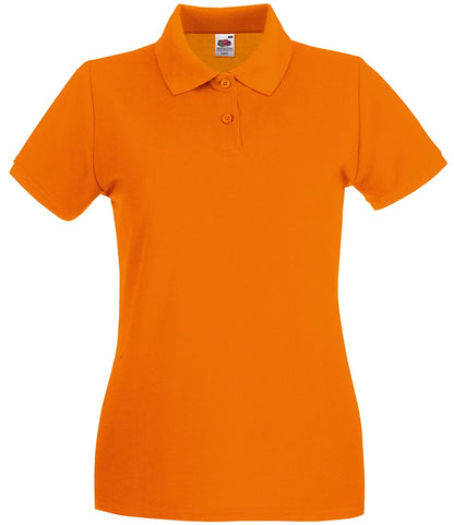 Fruit of the Loom Lady-Fit Premium Cotton Piqué