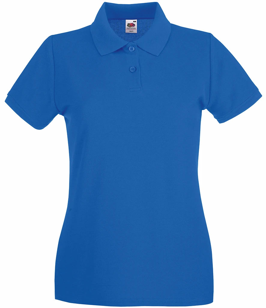 Fruit of the Loom Lady-Fit Premium Cotton Piqué
