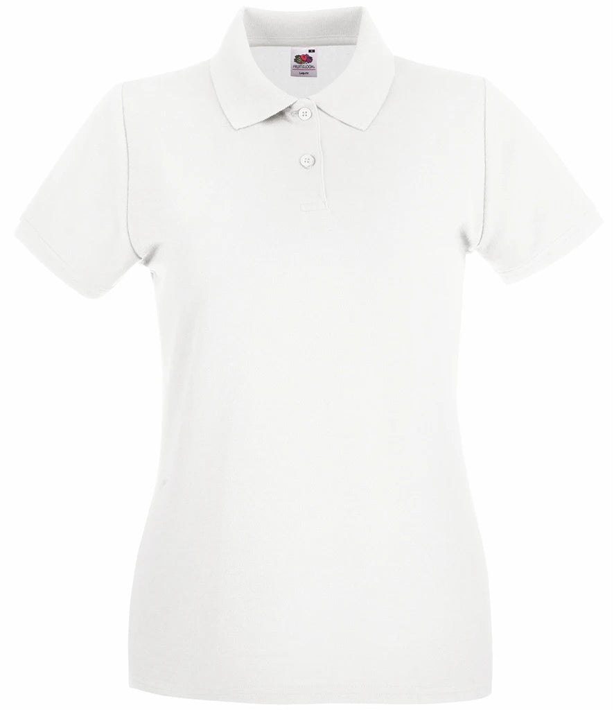 Fruit of the Loom Lady-Fit Premium Cotton Piqué