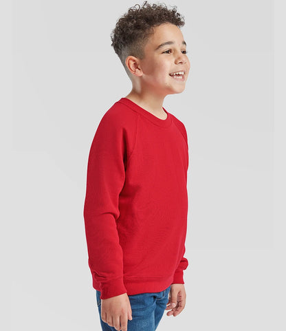 Fruit of the Loom Kids Classic Raglan Sweatshirt