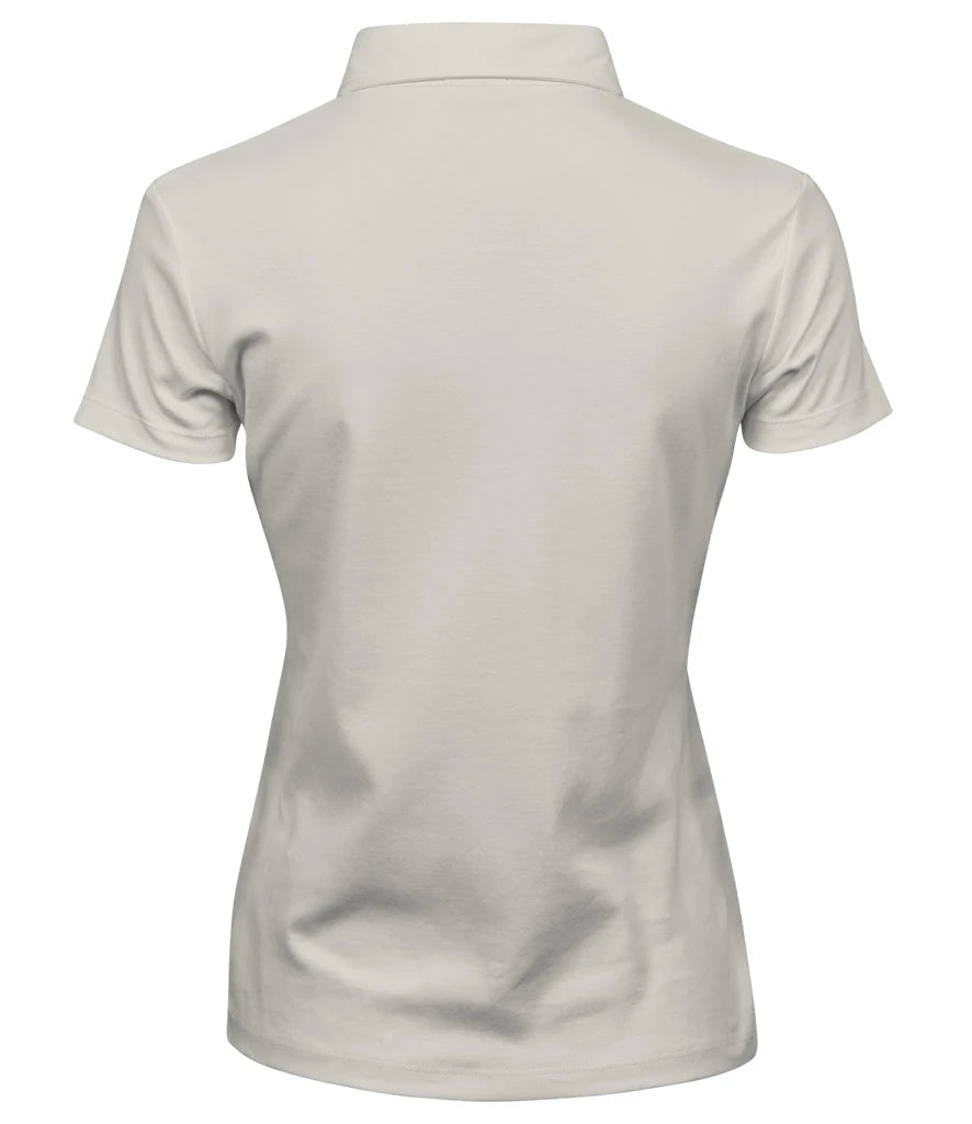 Tee Jays Ladies Pima Cotton Interlock Polo Shirt