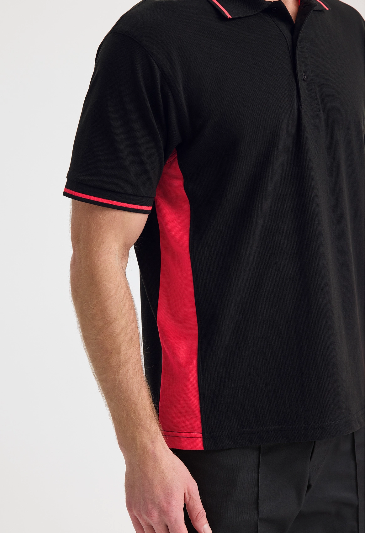 Two Tone Polo Shirt