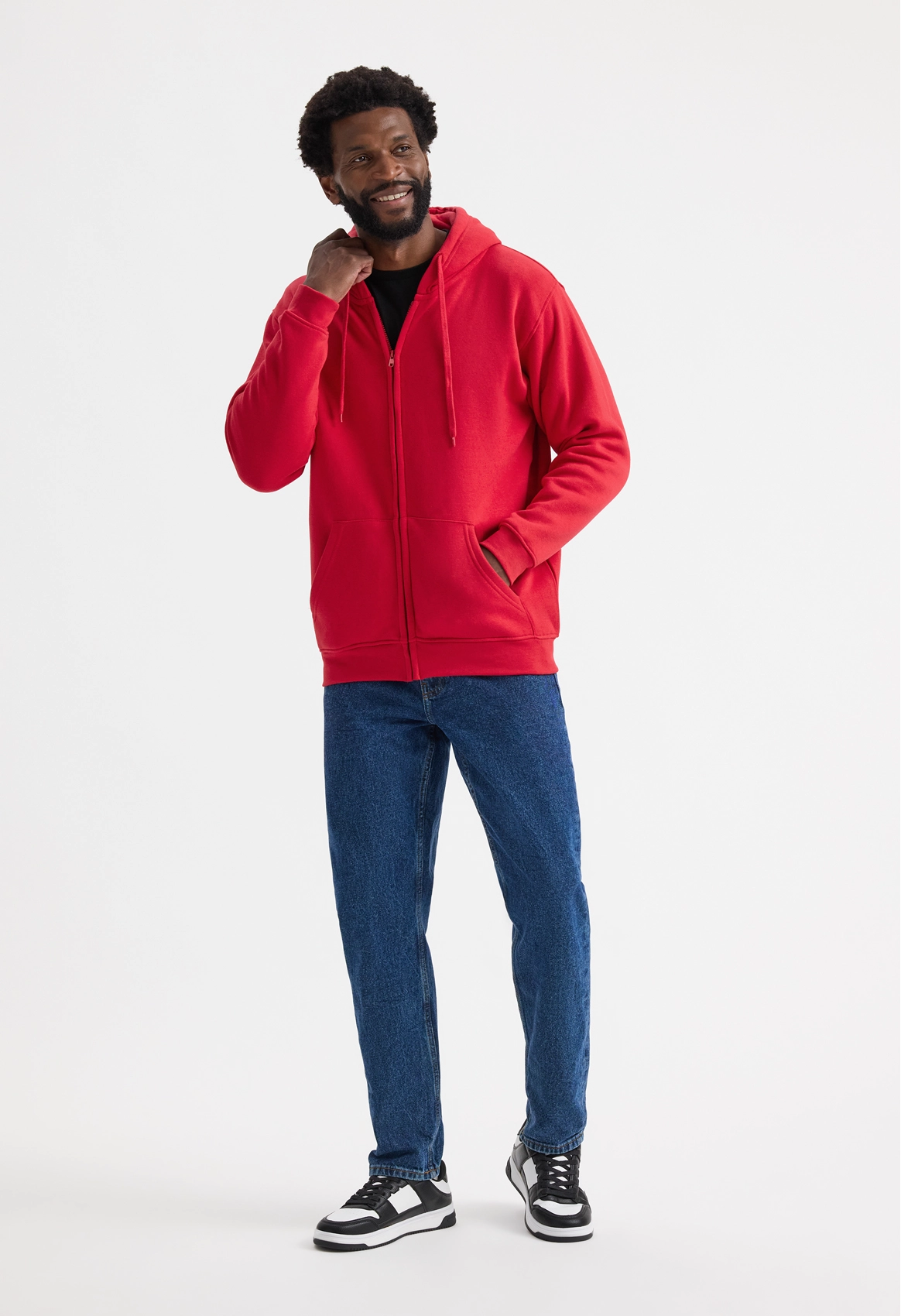 Classic Full Zip Hooded Sweatshirt
