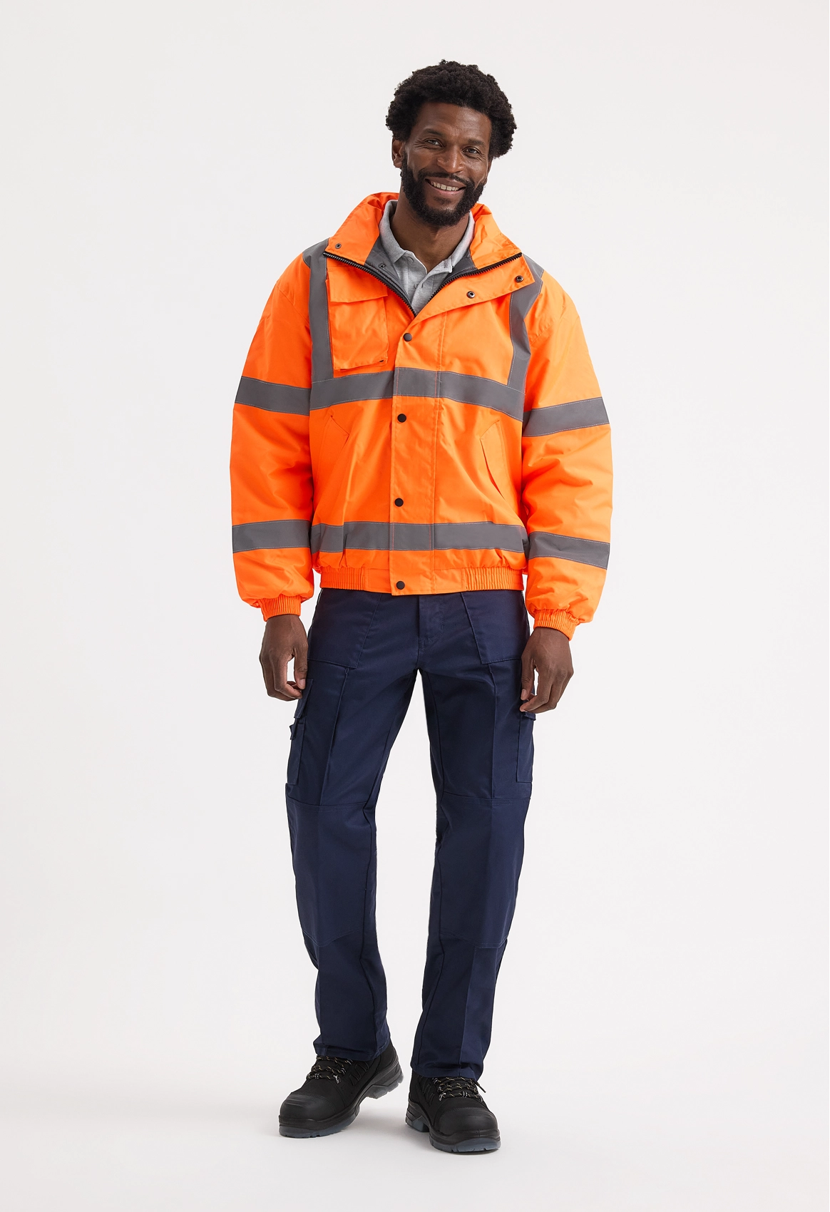 Hi Vis Bomber Jacket