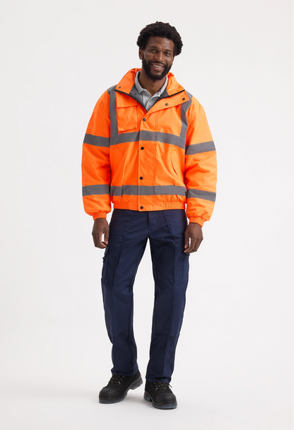 Hi Vis Bomber Jacket