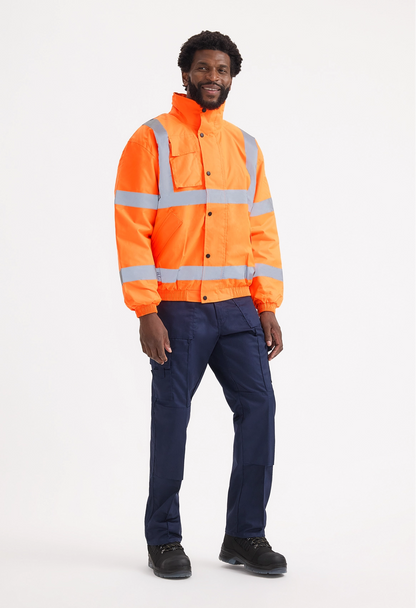 Hi Vis Bomber Jacket