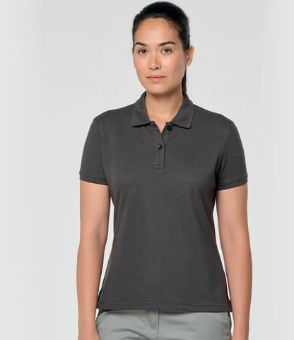 Anti-Bacterial Piqué Polo Shirt - Ladies