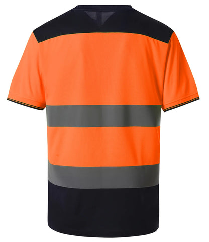 Yoko Two Tone Short Sleeve Polo Shirt