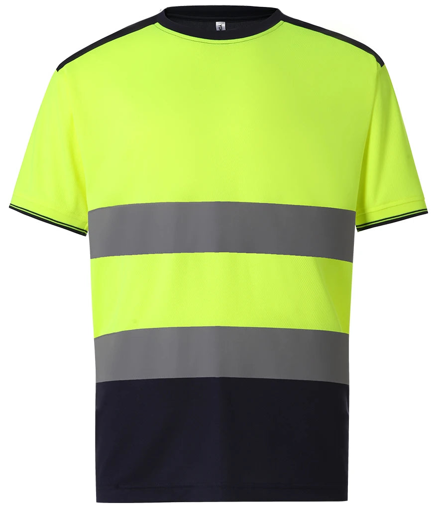 Yoko Two Tone Short Sleeve Polo Shirt