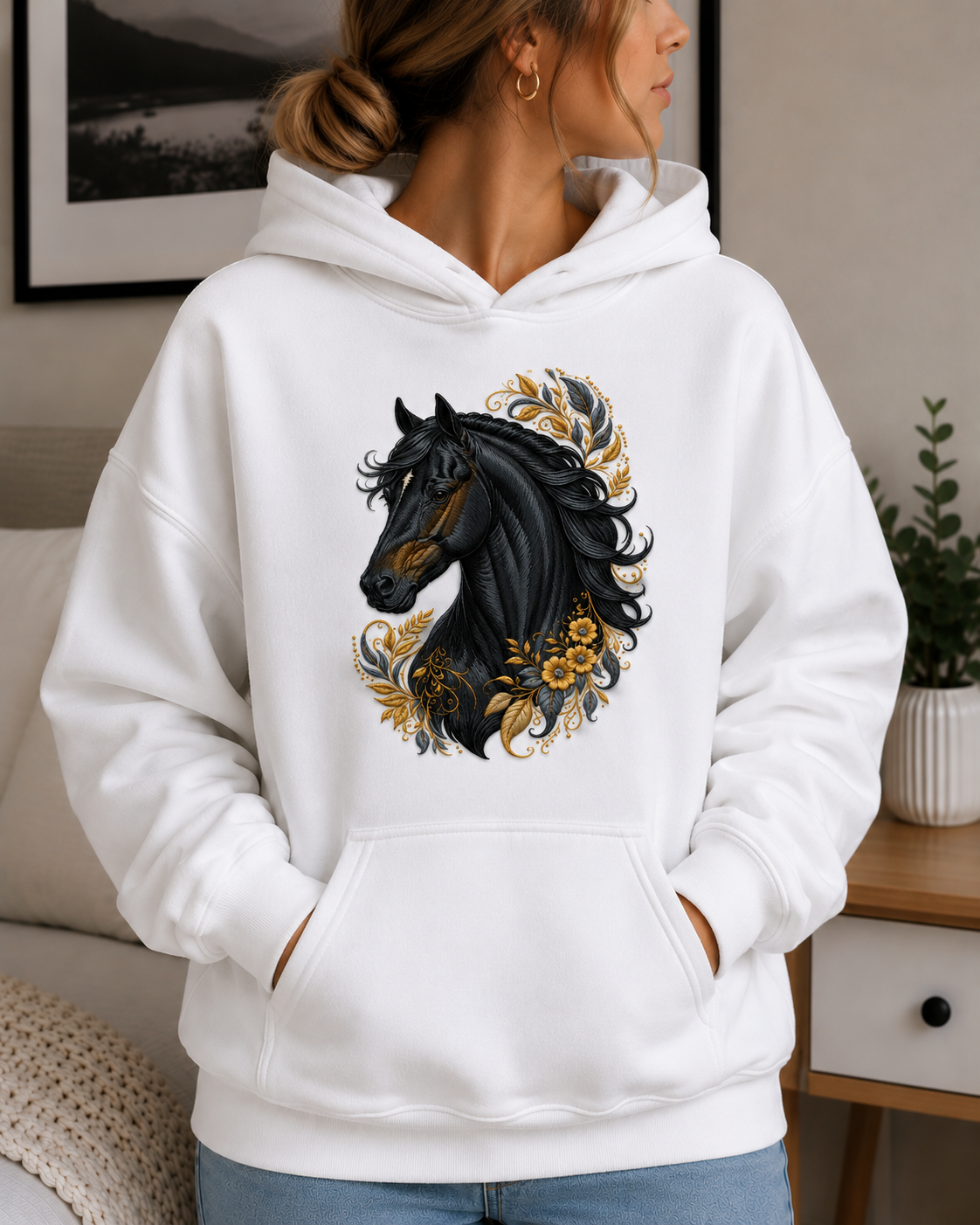Sunflower Horse Head