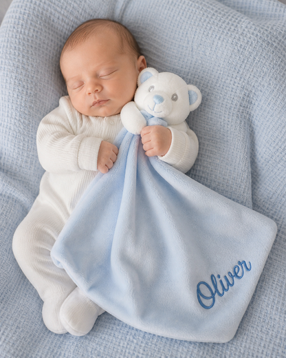 Blue Bear Comforter